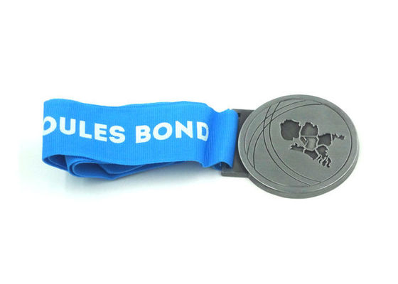 Customized Logos Round Shape Custom Award Medals Zinc Alloy Silver Copper Medal supplier