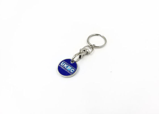 Fashionable Custom Die Cut Metal Keychains Single Or Double - Sided Design supplier