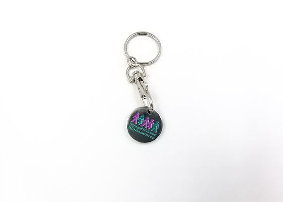 Promotion Gifts Custom Metal Keyrings , 2D Or 3D Effect Personalised Metal Keyrings supplier