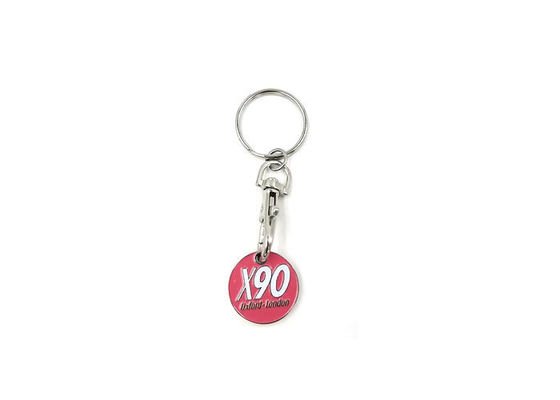Custom Design Custom Metal Keychains , Zinc Alloy Small Metal Key Rings supplier