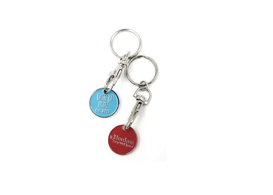 Custom Design Custom Metal Keychains , Zinc Alloy Small Metal Key Rings supplier