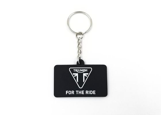 2D 3D PVC Colorful Custom Printed Keychains Irregular / Rectangle Shape With Logo Custom supplier