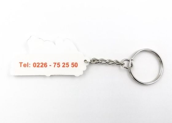 Irregular Shape Soft PVC Keychains Odorless And Eco - Friendly For Souvenir supplier