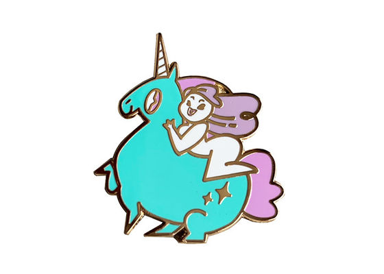 Cartoon Style Zinc Alloy Plated Metal Medal For Advertising EN71-3 supplier