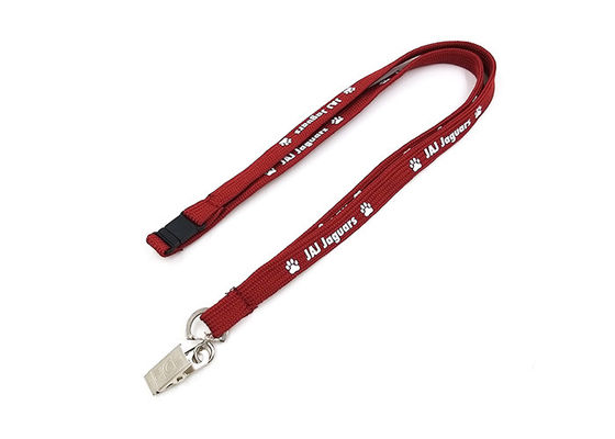460mm Length Custom Printed Neck Lanyards , Imprinted Cool Badge Lanyards supplier