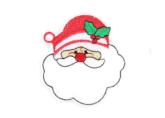 Snowman Iron On Jacket Clothes Adhesive Embroidered Patches Christmas Stickers supplier