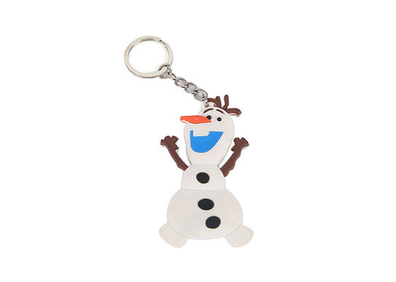 Rubber Soft PVC Keychains Custom Create 3D Embossed Christmas Gifts supplier
