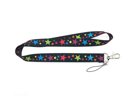 Eco Friendly Mobile Phone Strap Lanyard For ID Cards Badge / Cell Phone Neck Lanyard supplier