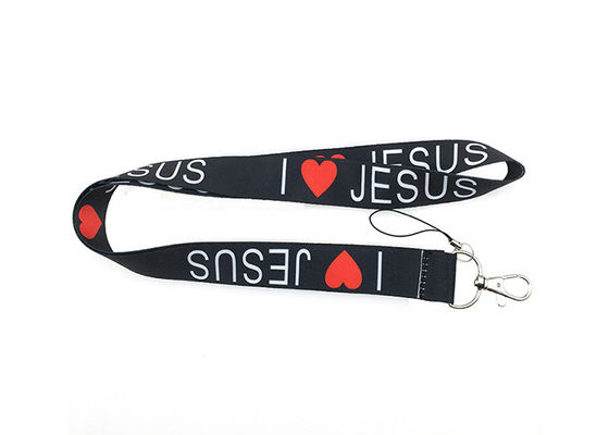 Eco Friendly Mobile Phone Strap Lanyard For ID Cards Badge / Cell Phone Neck Lanyard supplier