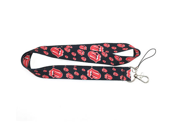 Eco Friendly Mobile Phone Strap Lanyard For ID Cards Badge / Cell Phone Neck Lanyard supplier