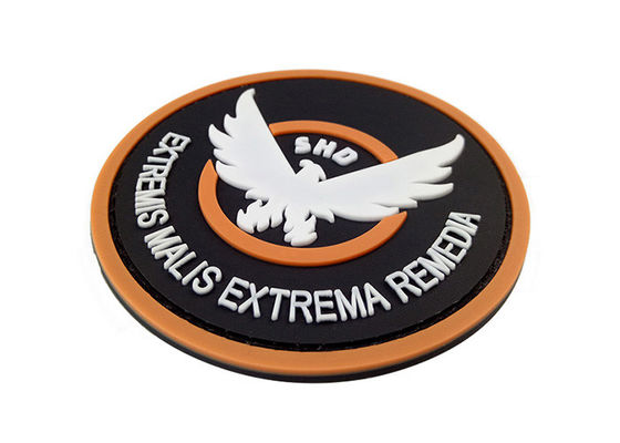 Soft Rubber Military Patches Army Tactical Emblem Appliques OEM ODM supplier