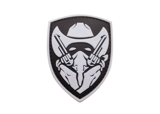 Soft Rubber Military Patches Army Tactical Emblem Appliques OEM ODM supplier