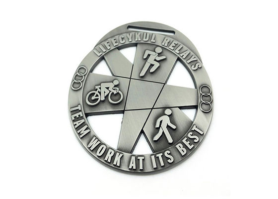 Custom Shape Gold Plated 3D Blank Award Medals Thickness 0.5~3.0mm supplier