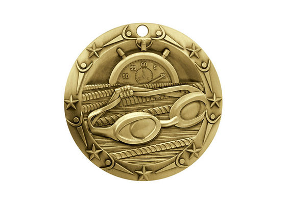 Competitions Badges Custom Award Medals For Meeting CMYK Printed Logo supplier