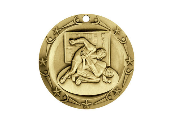 Competitions Badges Custom Award Medals For Meeting CMYK Printed Logo supplier