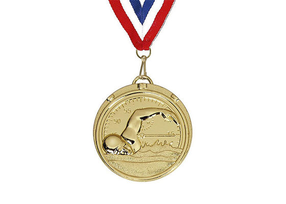 Medal Factory Gold Plated Custom Made Metal Sports 3d Blank Award Medals supplier
