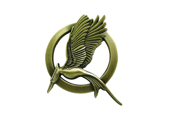 Custom Anime Metal Initial Badge Enamel Lapel Pins Brooches Die Casting Process supplier