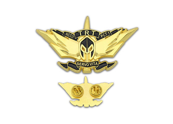 Custom Anime Metal Initial Badge Enamel Lapel Pins Brooches Die Casting Process supplier