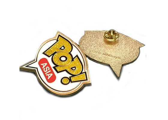 Create Enamel Lapel Pins For Clothes Polish Backside / Custom Made Enamel Badges supplier