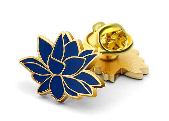 Create Enamel Lapel Pins For Clothes Polish Backside / Custom Made Enamel Badges supplier