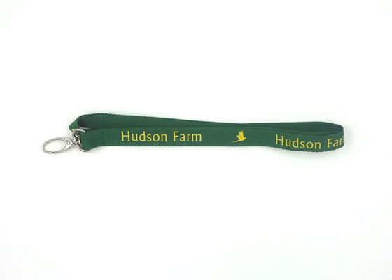 Customized Advertising Imprint Polyester Lanyards Custom Logo For ID Badge supplier
