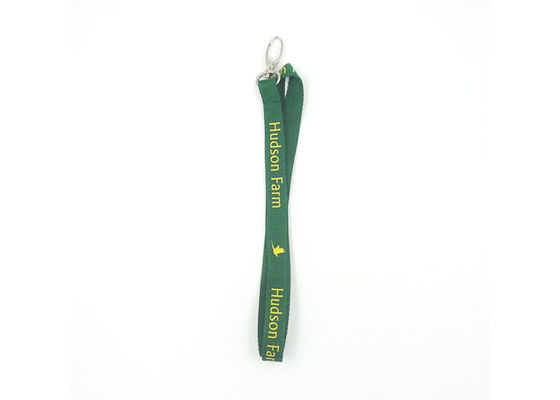 Customized Advertising Imprint Polyester Lanyards Custom Logo For ID Badge supplier